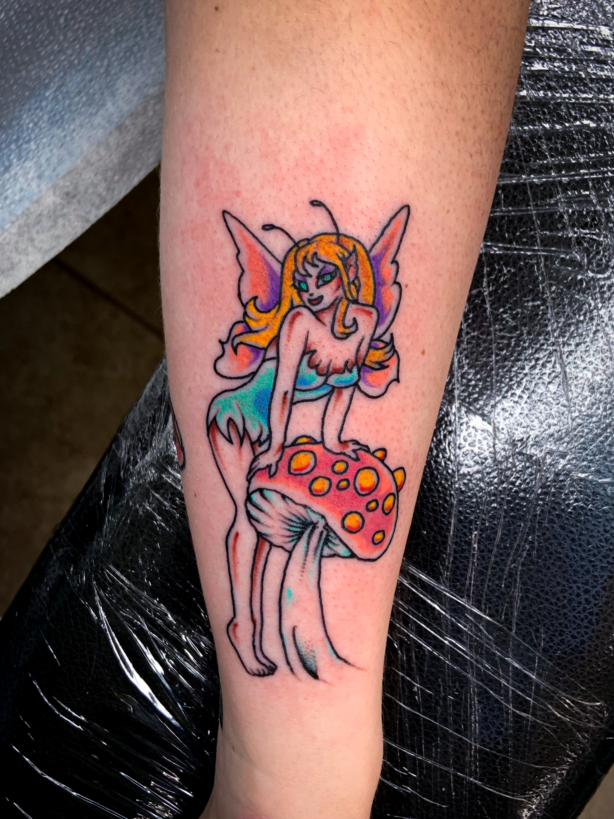 Fairy Tattoo by K Lenore Siner  Fairy tattoo Tattoos Fairy tattoo designs